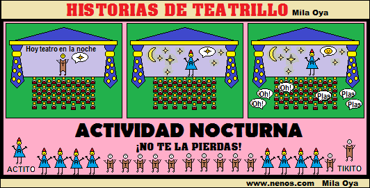 Actividad nocturna por Mila Oya