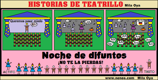 Noche de difuntos por Mila Oya